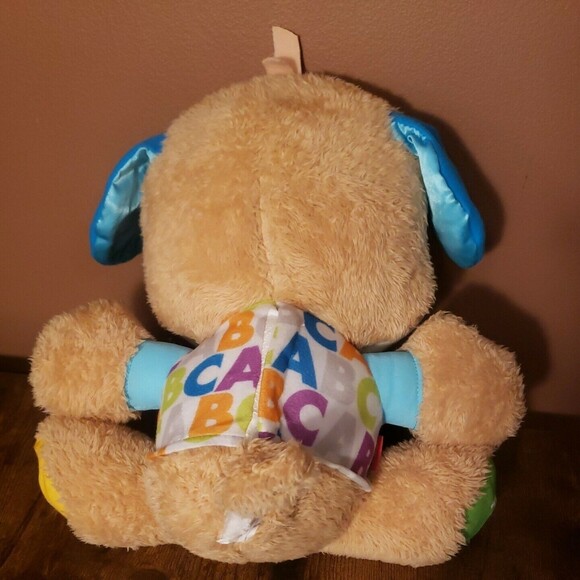 Fisher Price Laugh and Learn ABC Smart Stages Interactive Puppy Dog Blue Ears - Picture 5 of 5